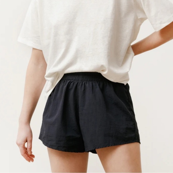 NWT PRIORY Running Short in Nylon Black​​​ - Picture 4 of 5